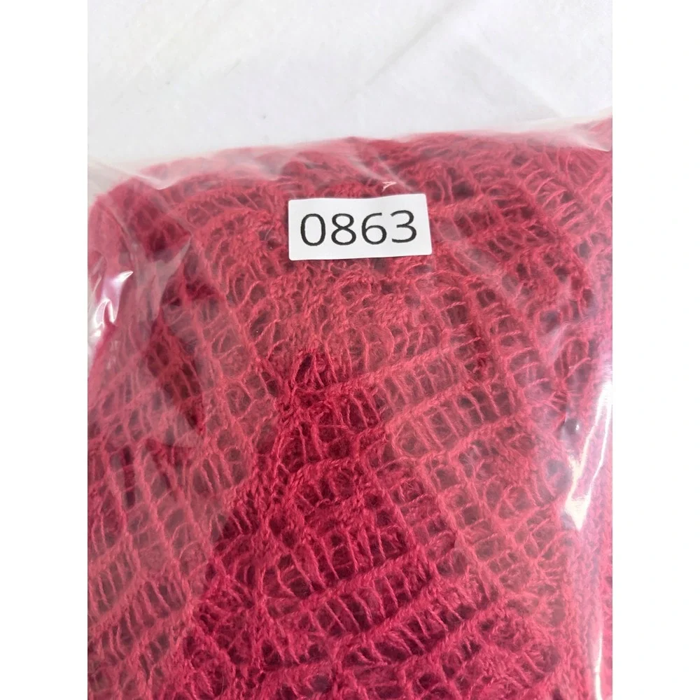 Old Navy Crochet‎ Poncho Top Womens Pink Boho Festival Beach Cover Up